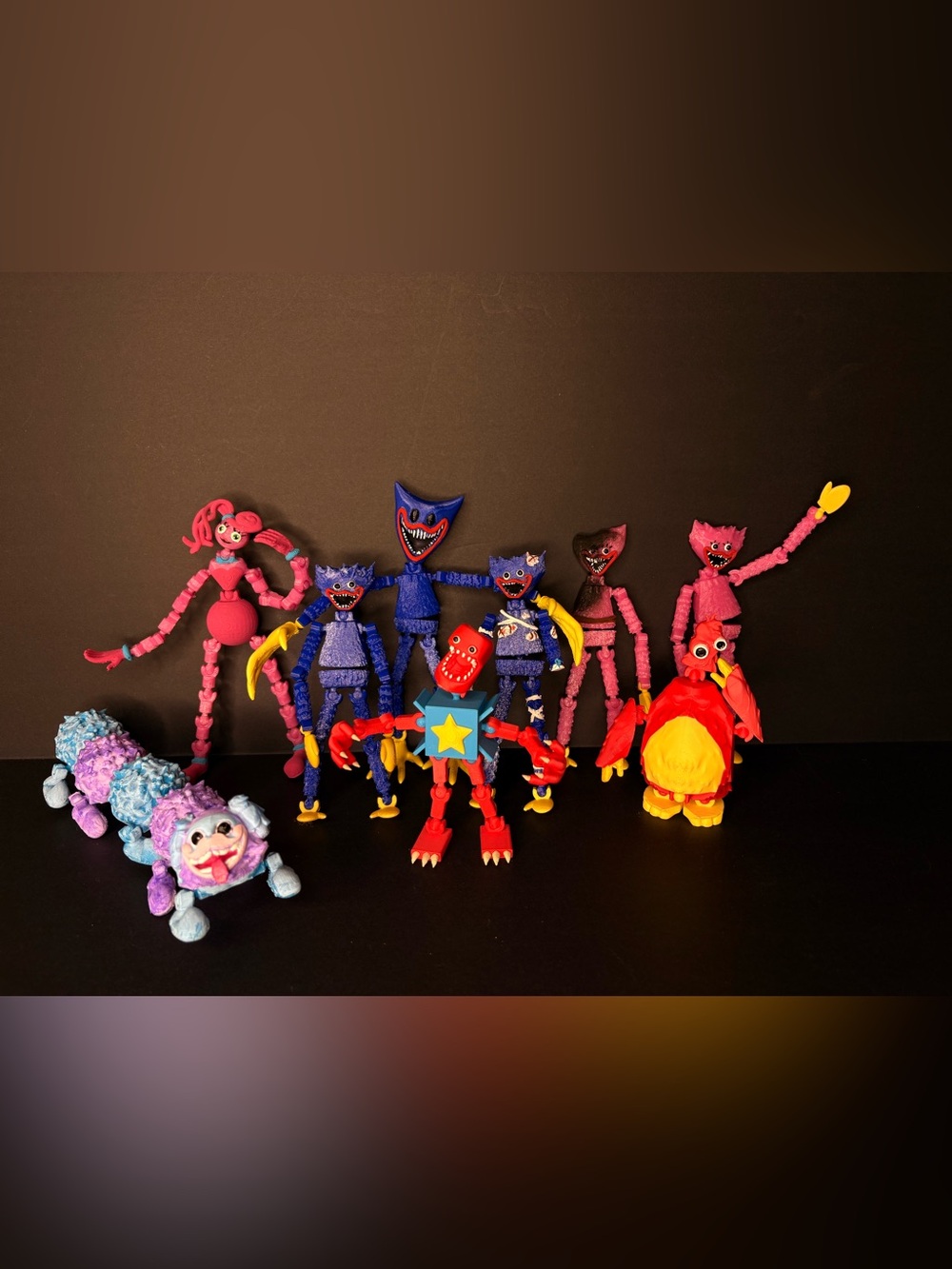 Poppy playtime articulated figures